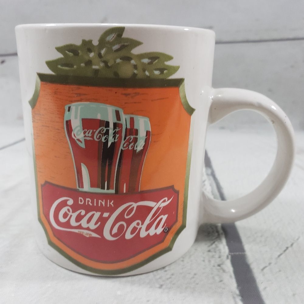 Vintage Coca Cola Mug 1996 Gibson Housewares VTG